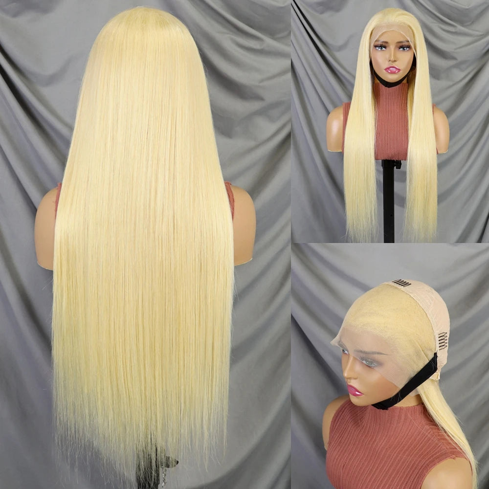 100% Raw Natural Black Brazilian Human Hair Wig 13x4 Clear Lace Frontal Straight Hair 20 22 24 26 28 30 Inches Long Length Wigs